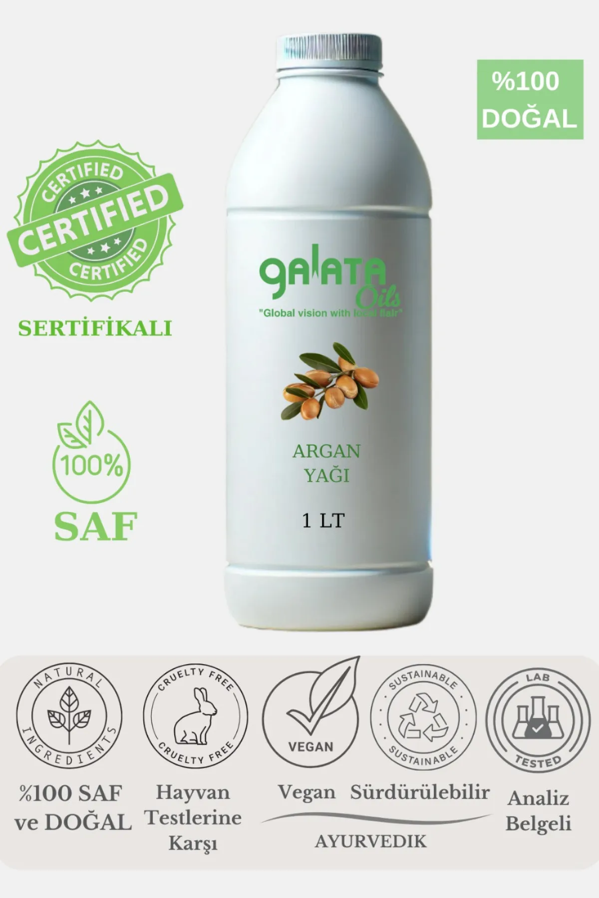 Argan Yağı toptan doğal yağ - Argania spinosa