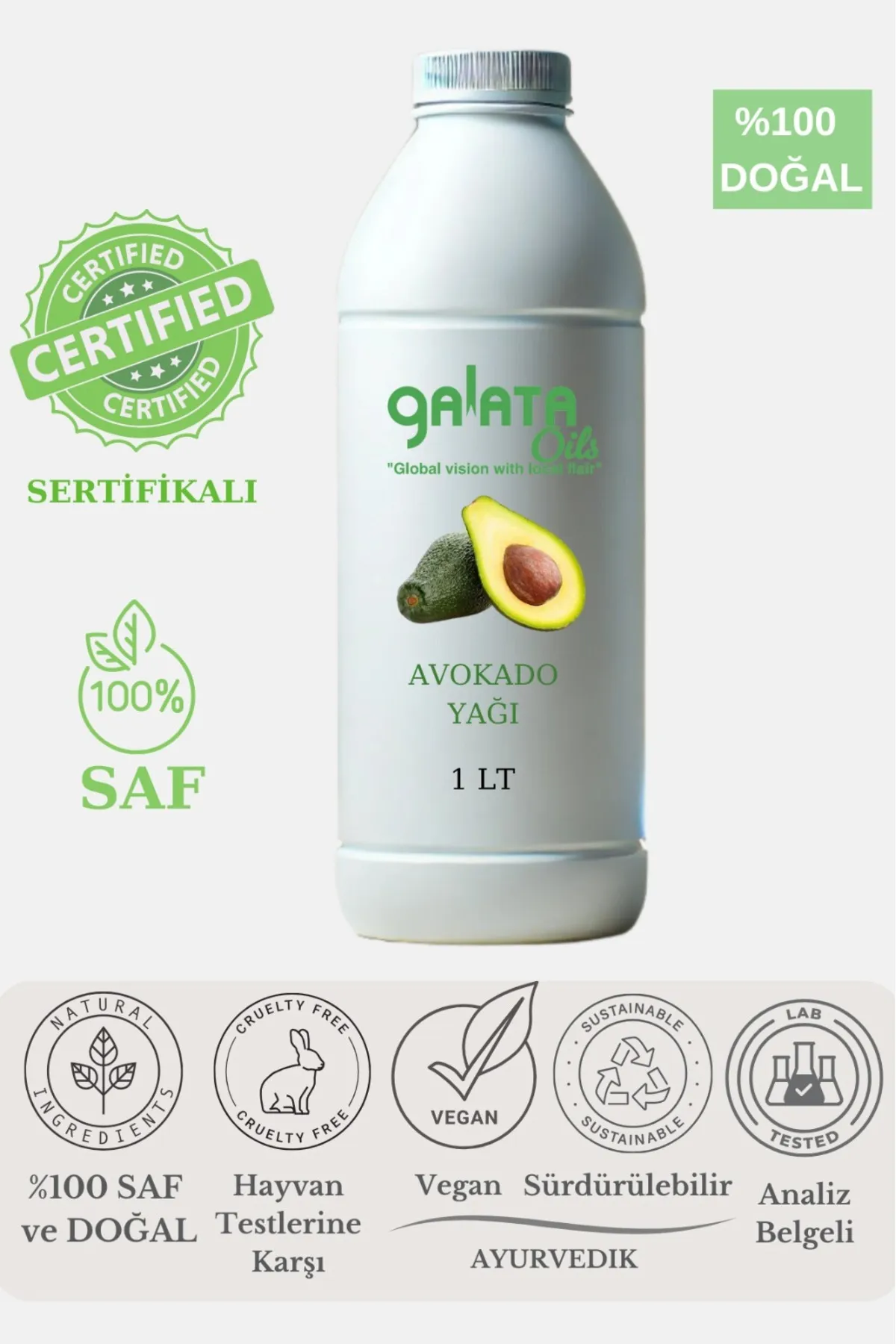 Avokado Yağı toptan doğal yağ - Persea gratissima